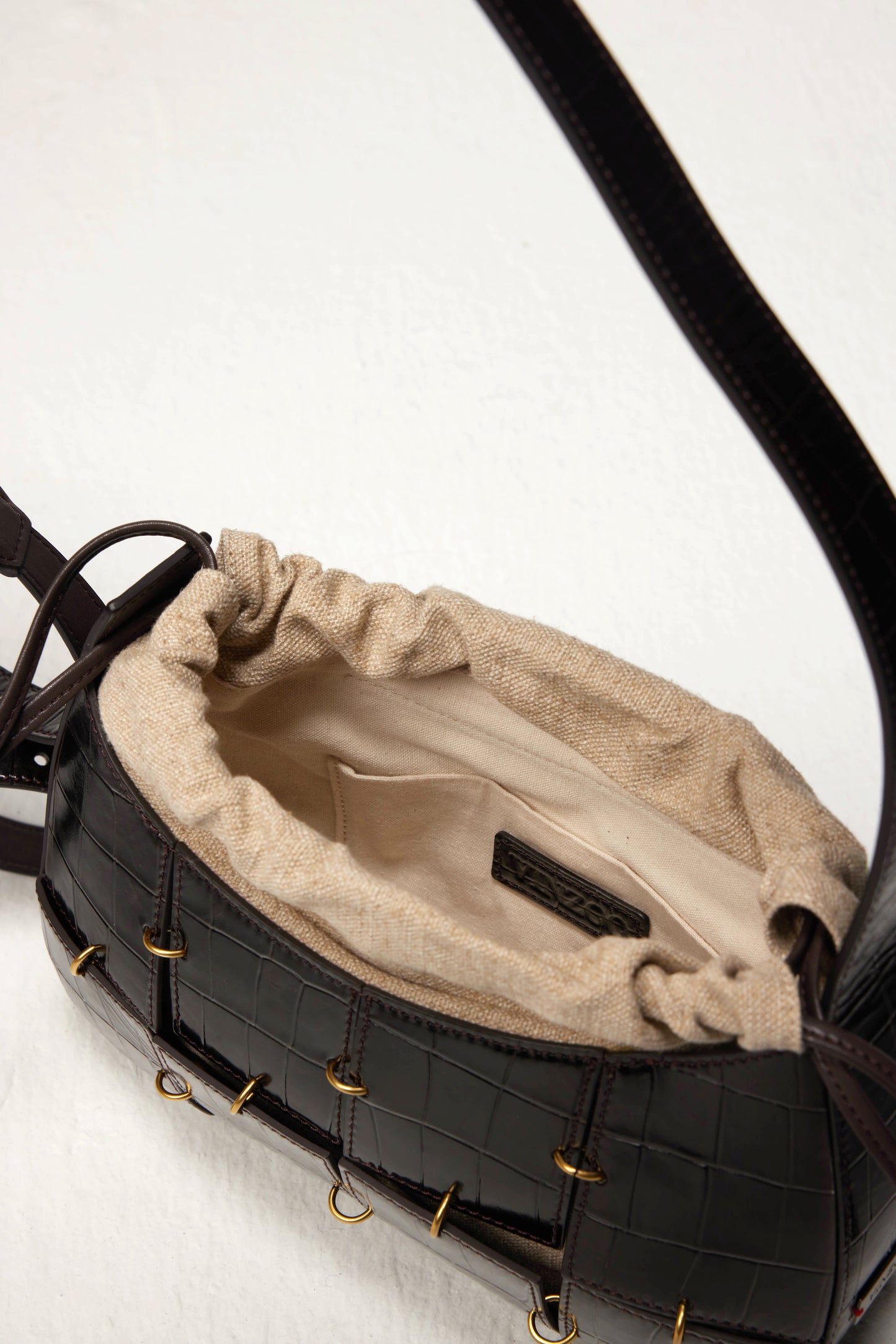 Dark Brown Crossbody Bag(Small)