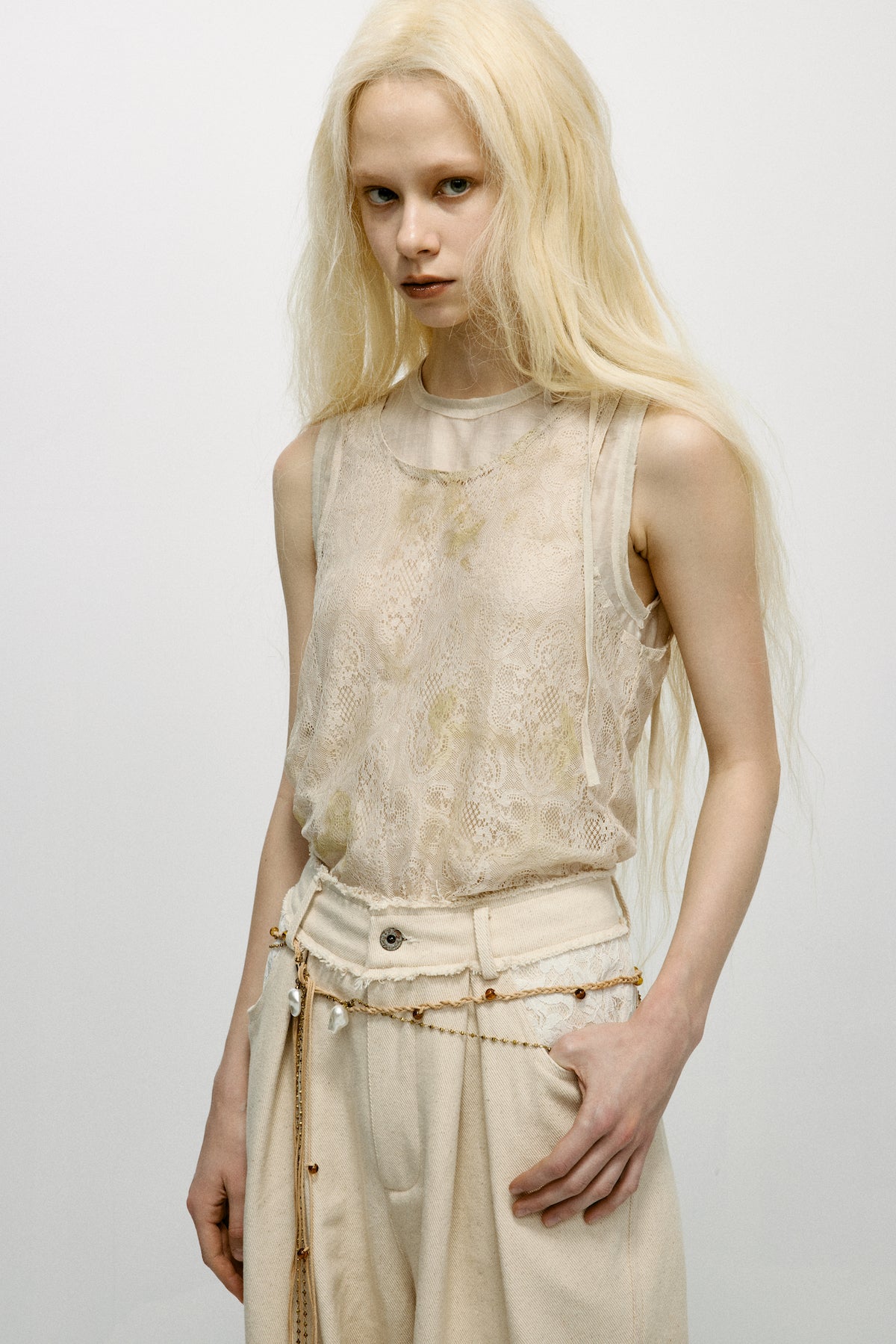 Double-layered tank top set