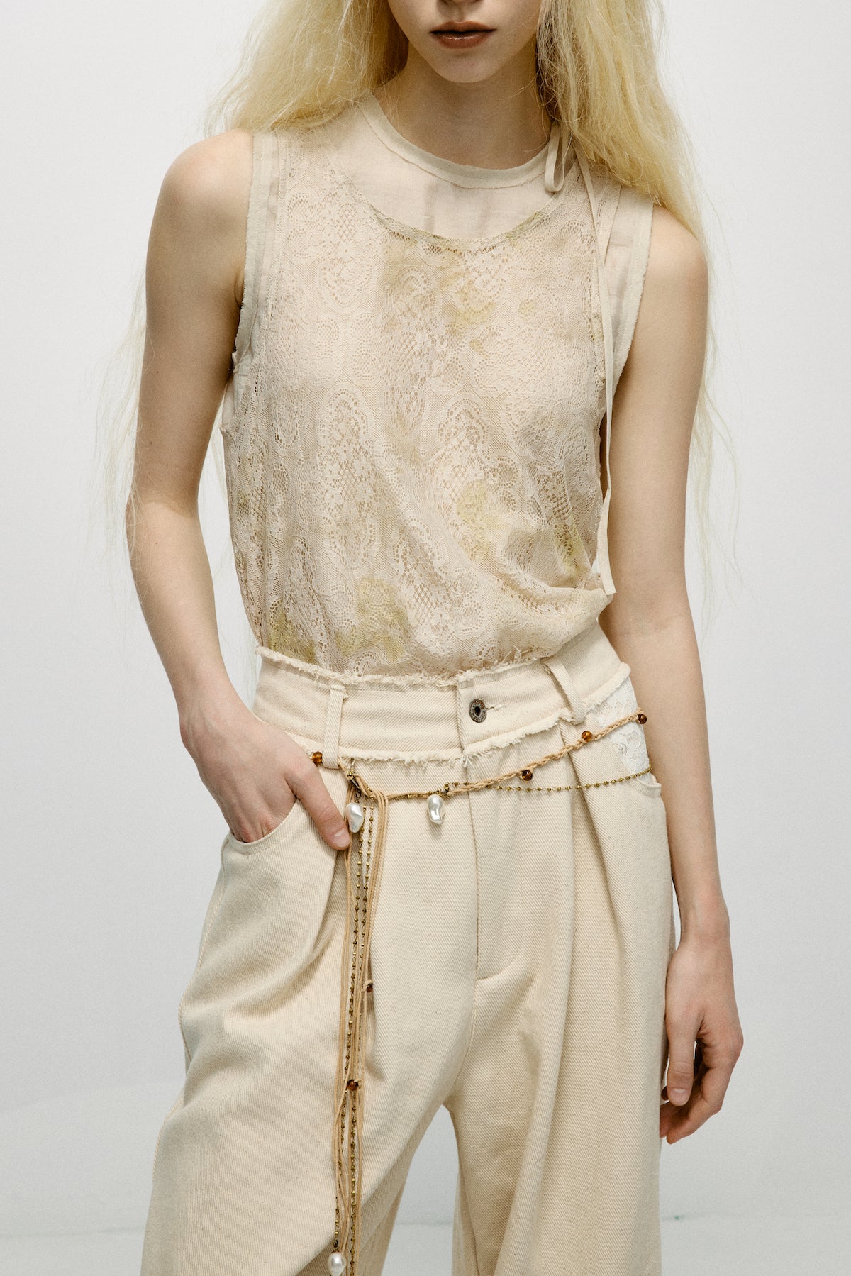 Double-layered tank top set