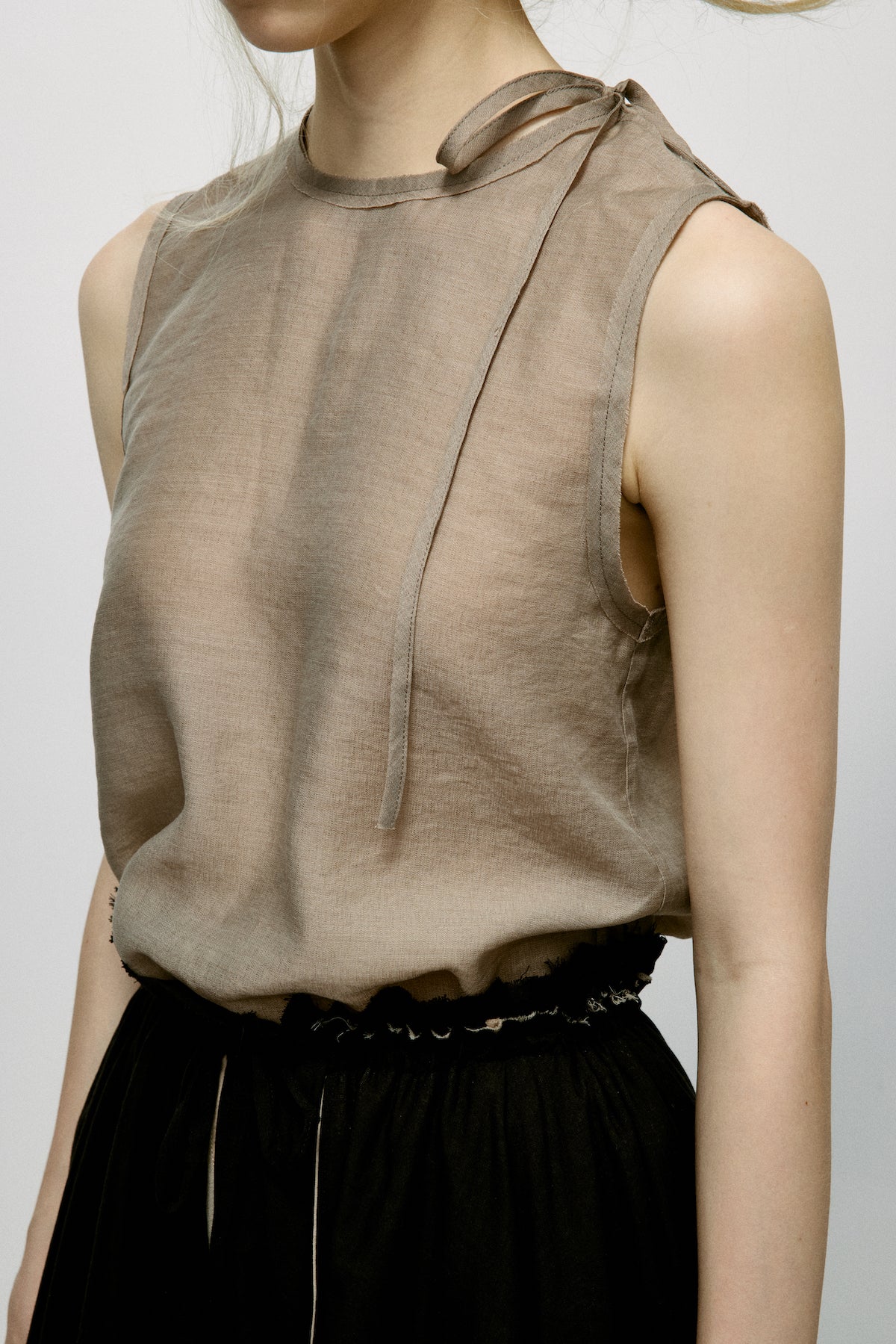 Double-layered tank top set