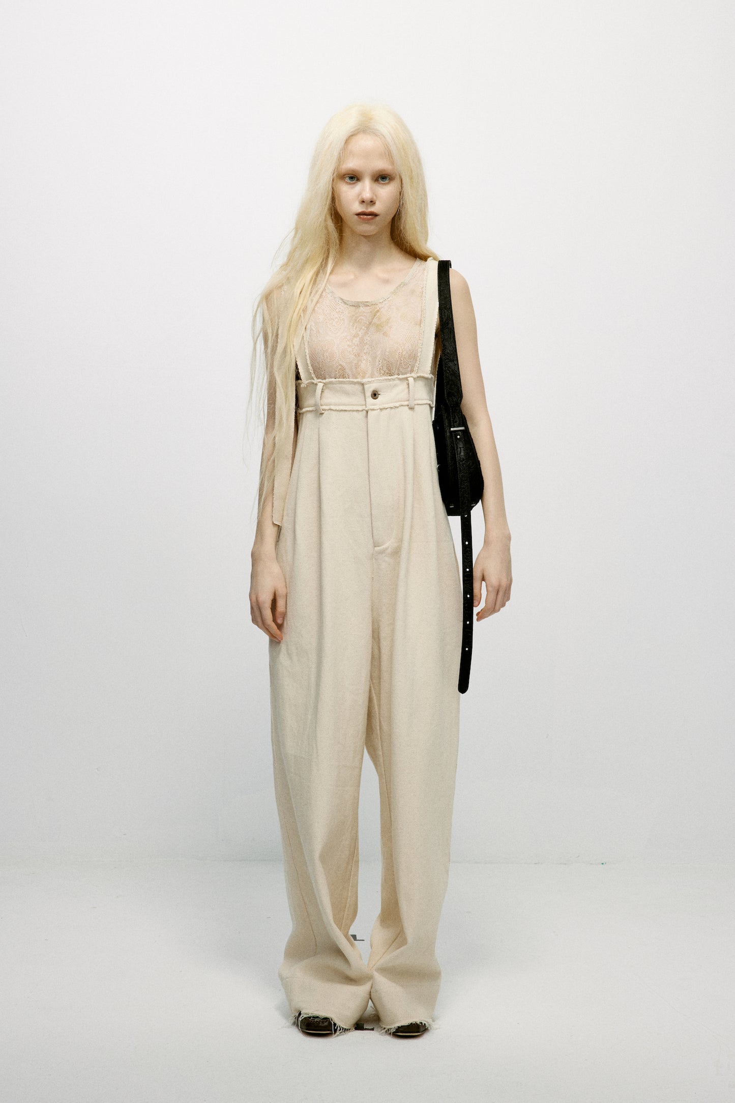 Black Horsehair Crossbody Bag(Small)