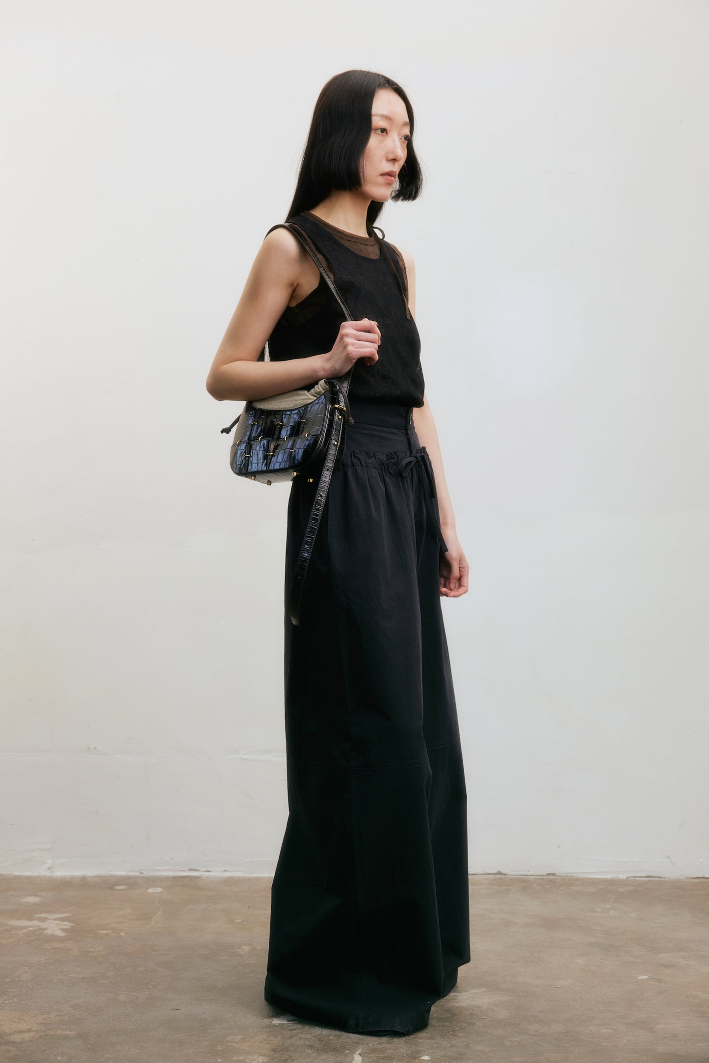 Dark Brown Crossbody Bag(Small)