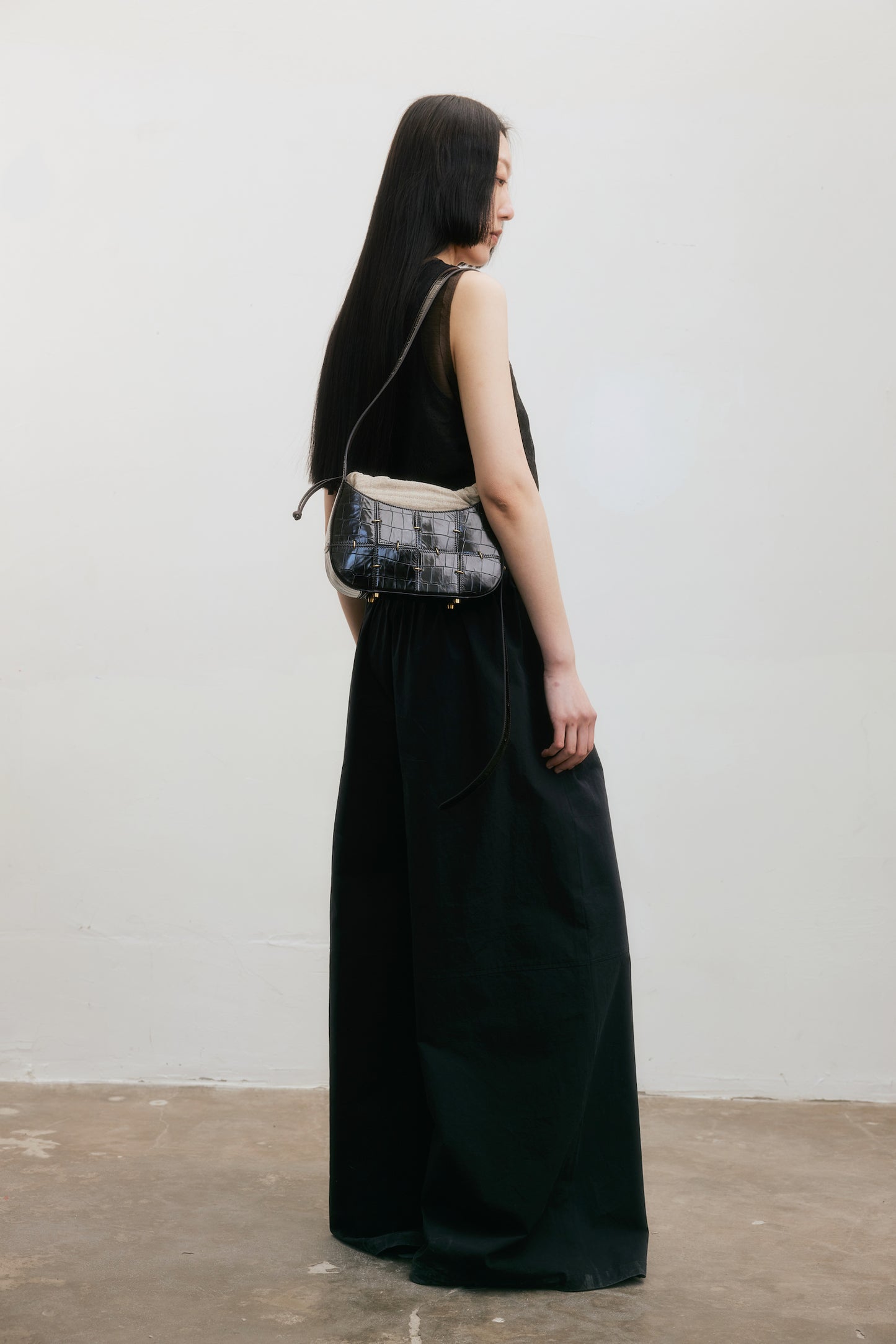 Dark Brown Crossbody Bag(Small)