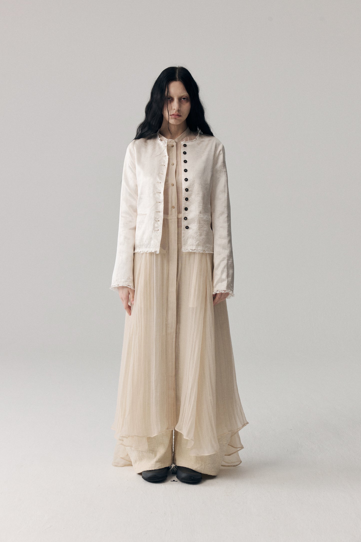 Double-Sided Lace Jacket