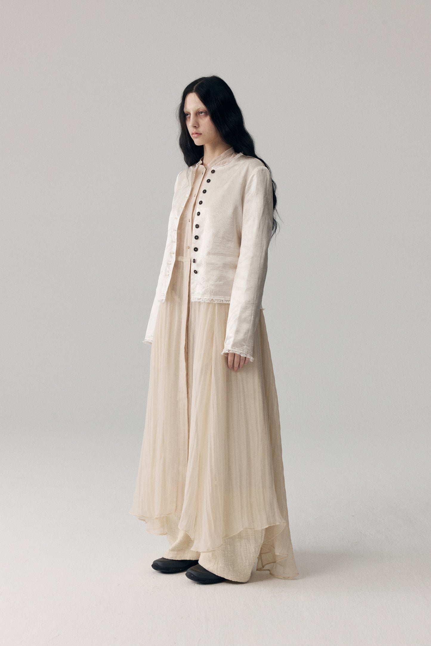 Double-Sided Lace Jacket