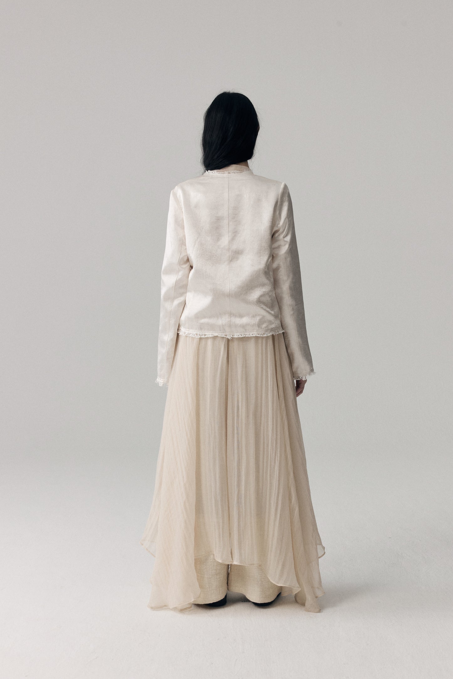 Double-Sided Lace Jacket