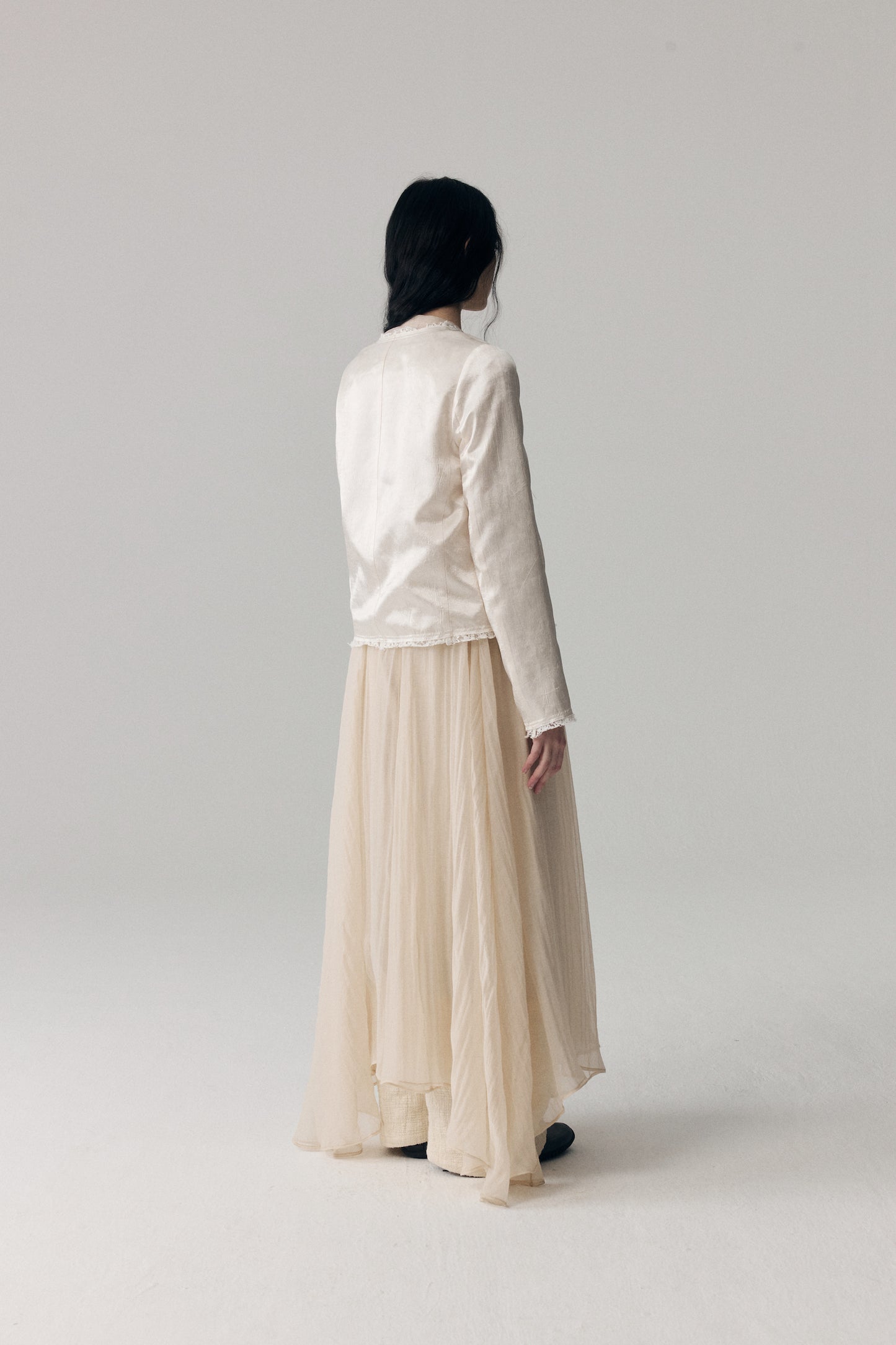 Double-Sided Lace Jacket