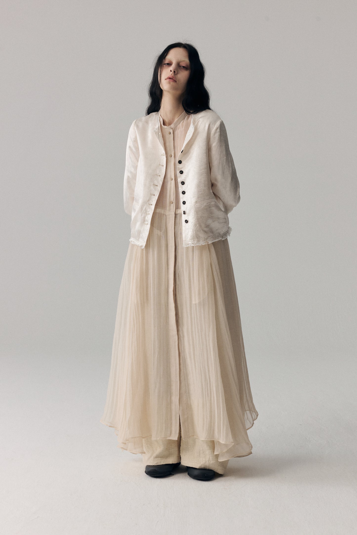 Double-Sided Lace Jacket