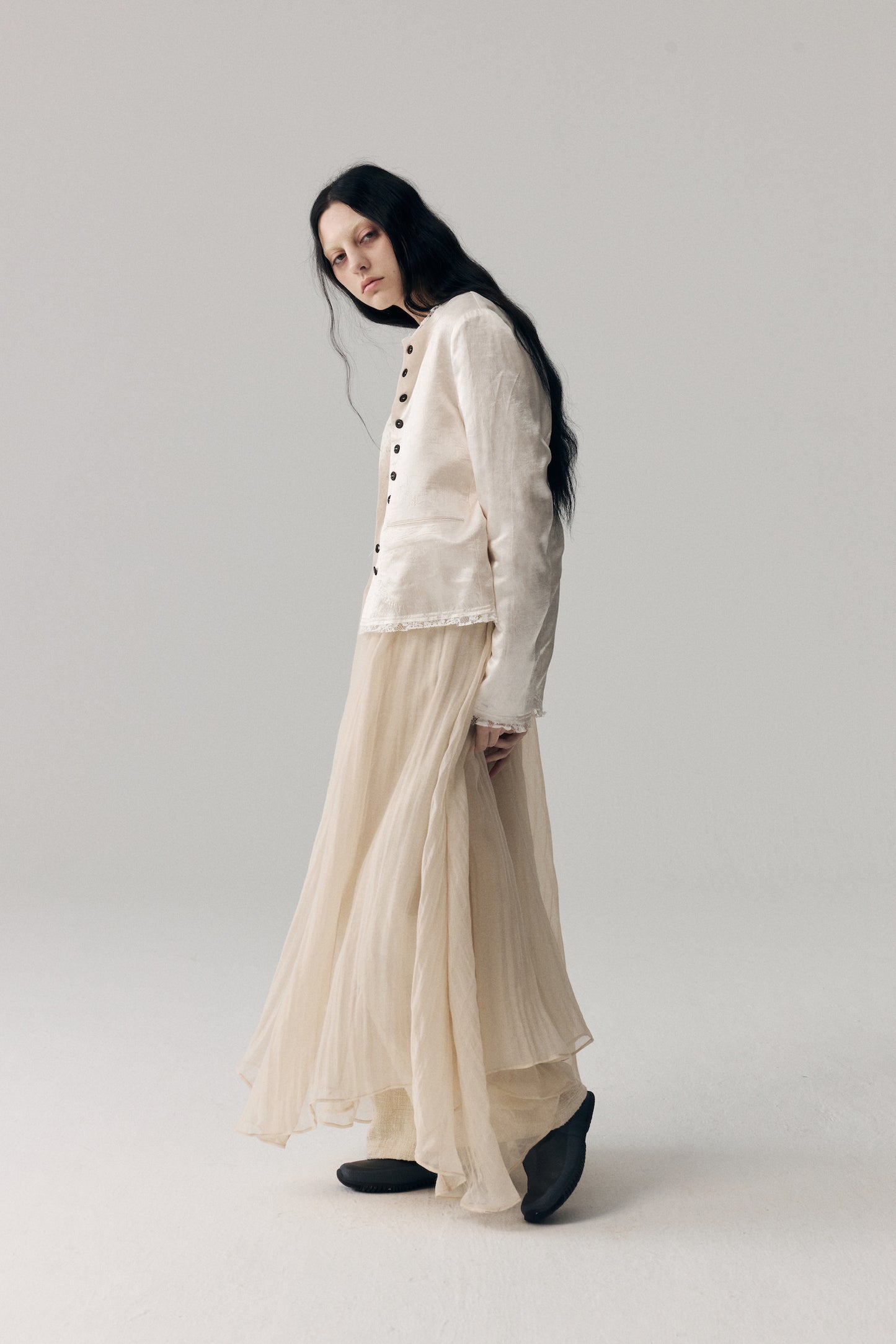 Double-Sided Lace Jacket