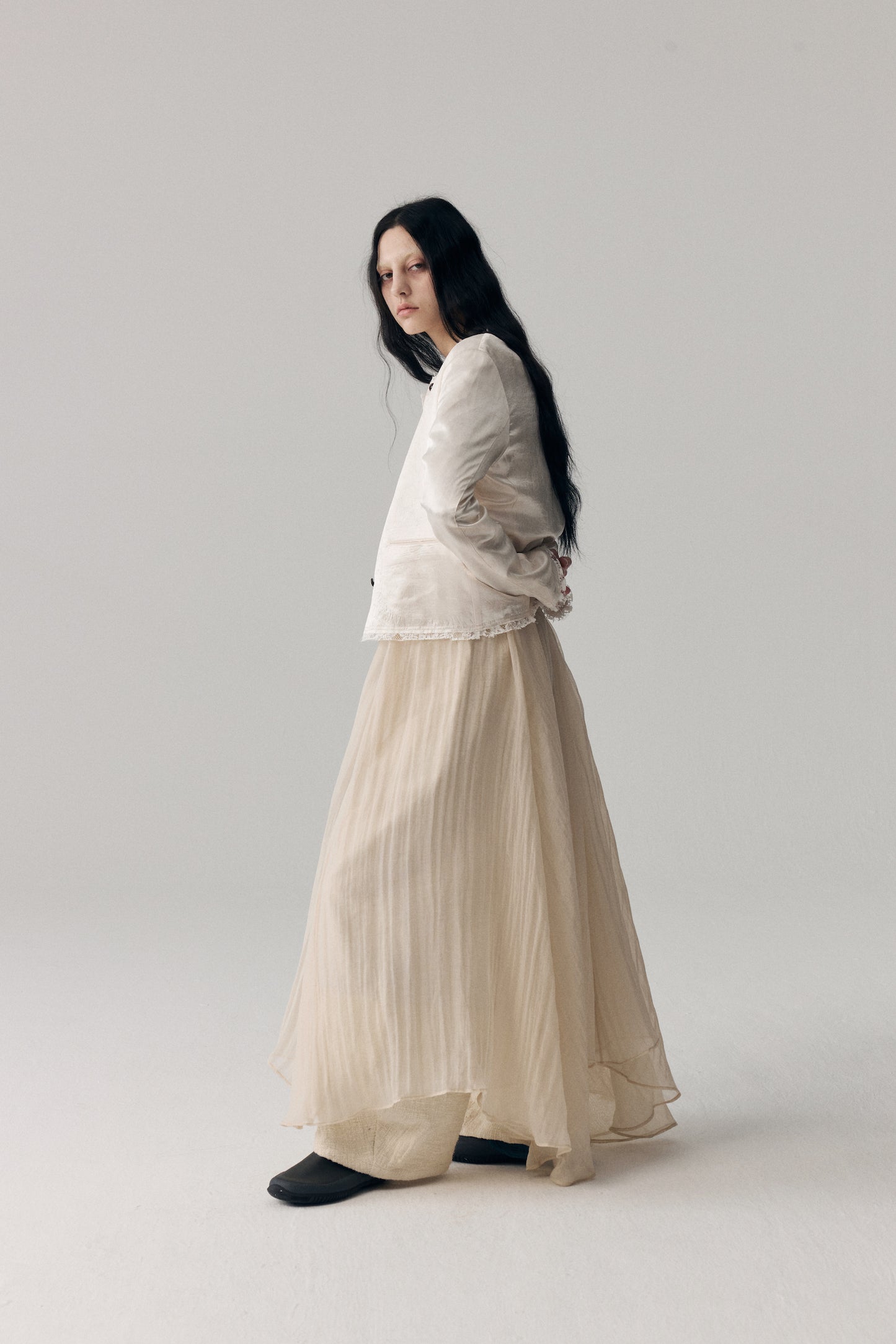 Double-Sided Lace Jacket