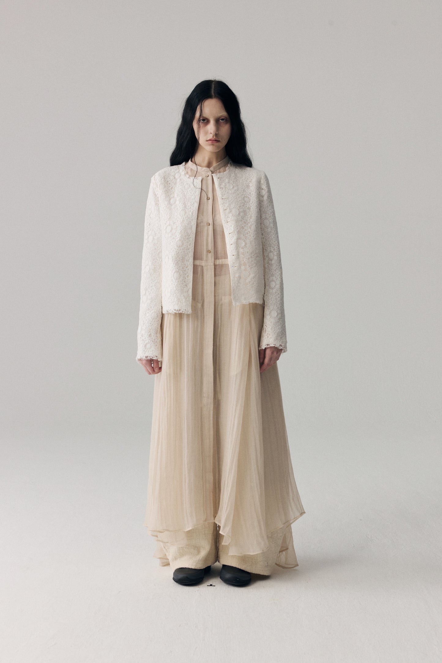 Double-Sided Lace Jacket