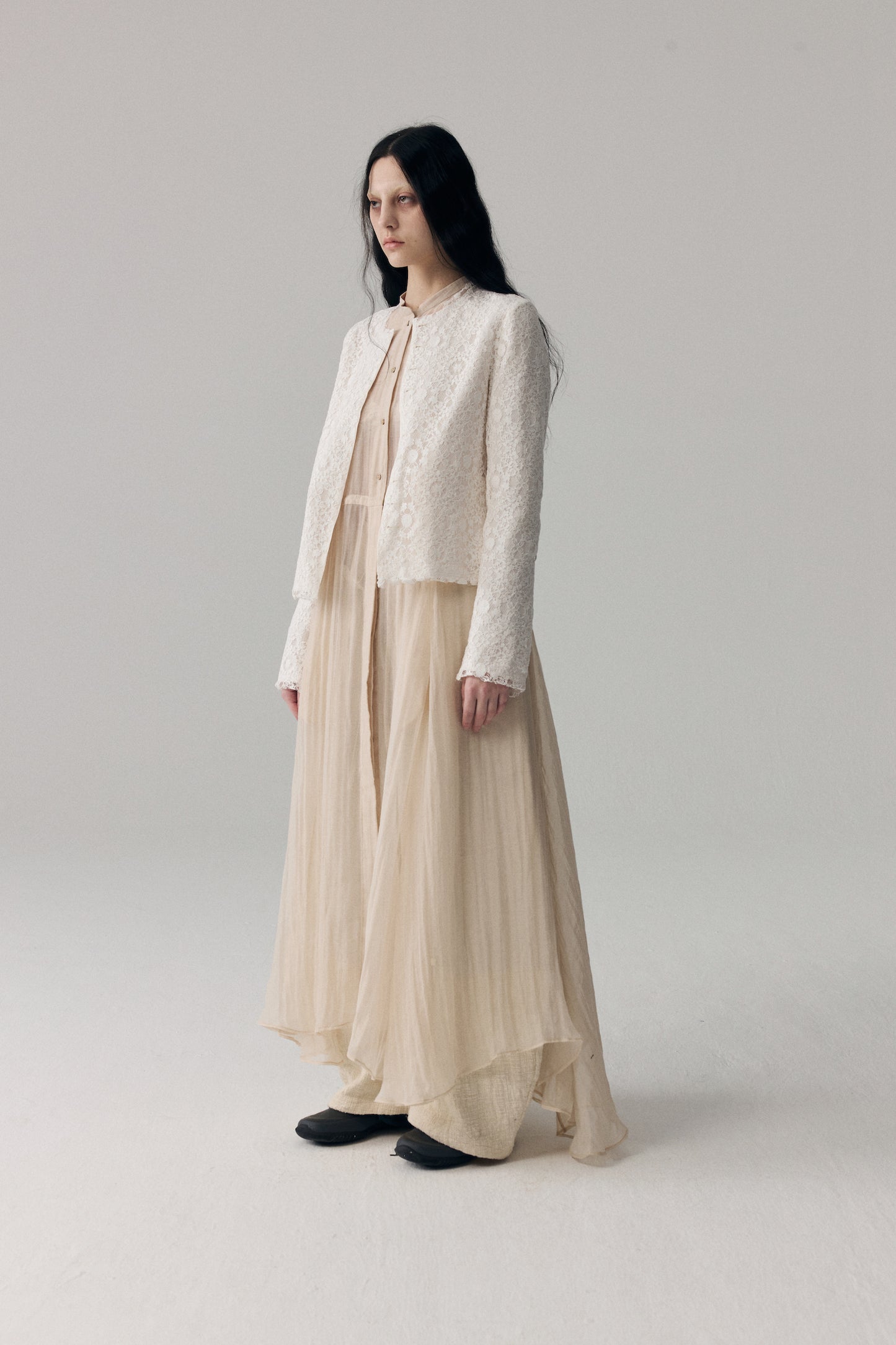 Double-Sided Lace Jacket