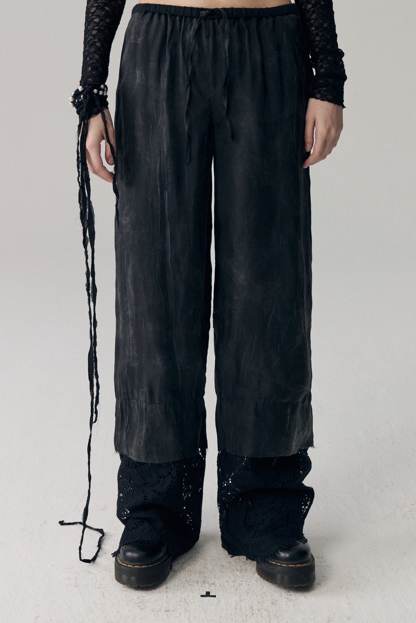 Drawstring Lace Pants