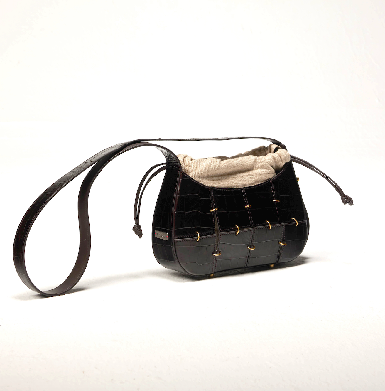 Dark Brown Crossbody Bag(Small)