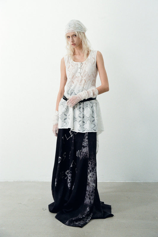 White Lace Minidress