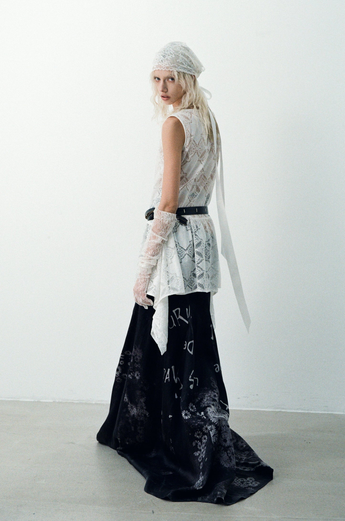 White Lace Minidress