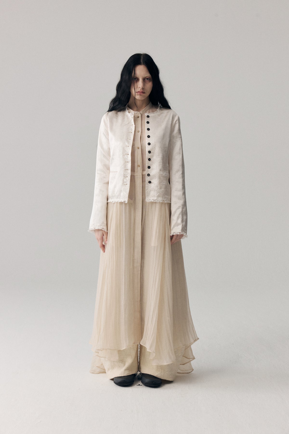 Double-Sided Lace Jacket