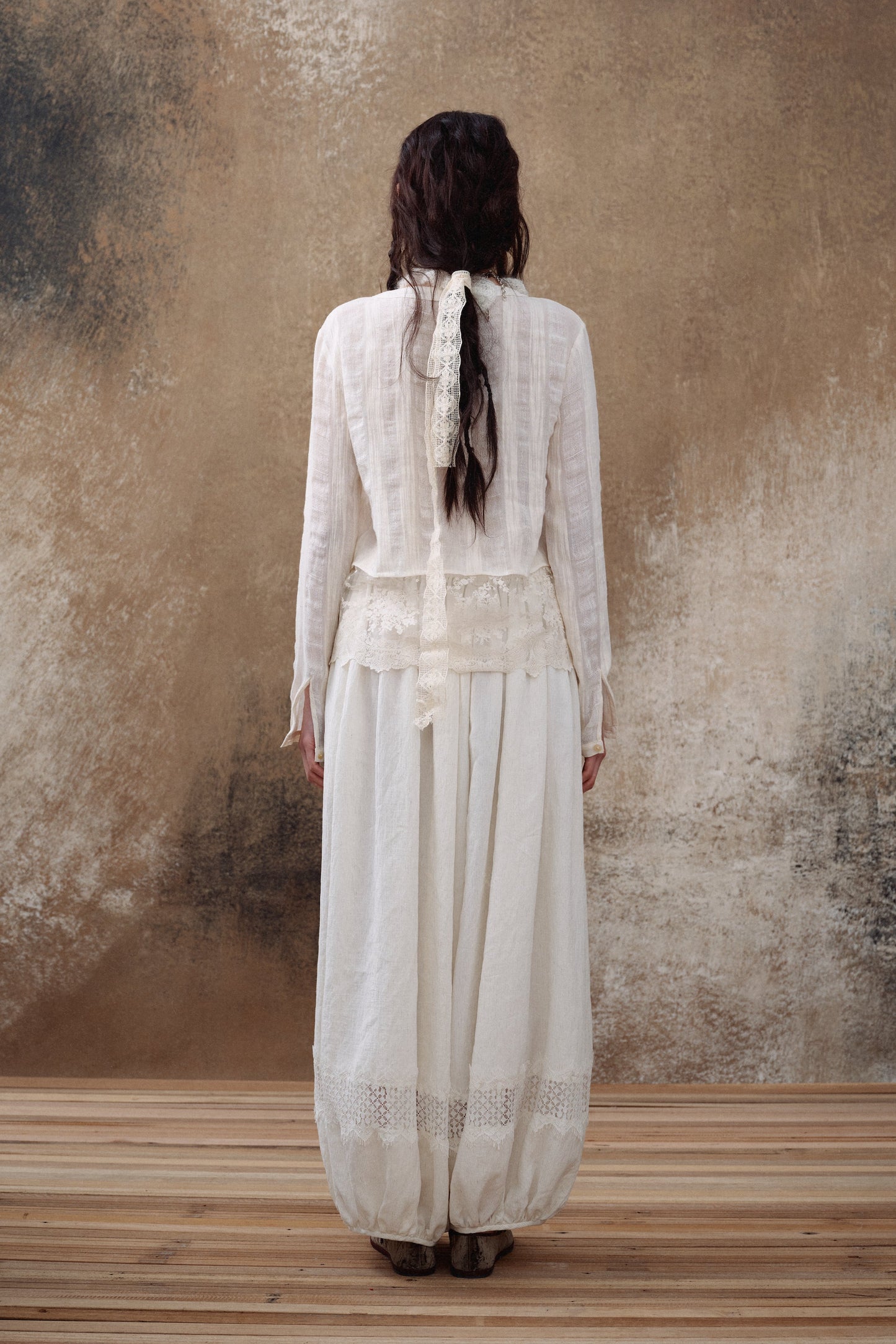 Lace Splice Shirt