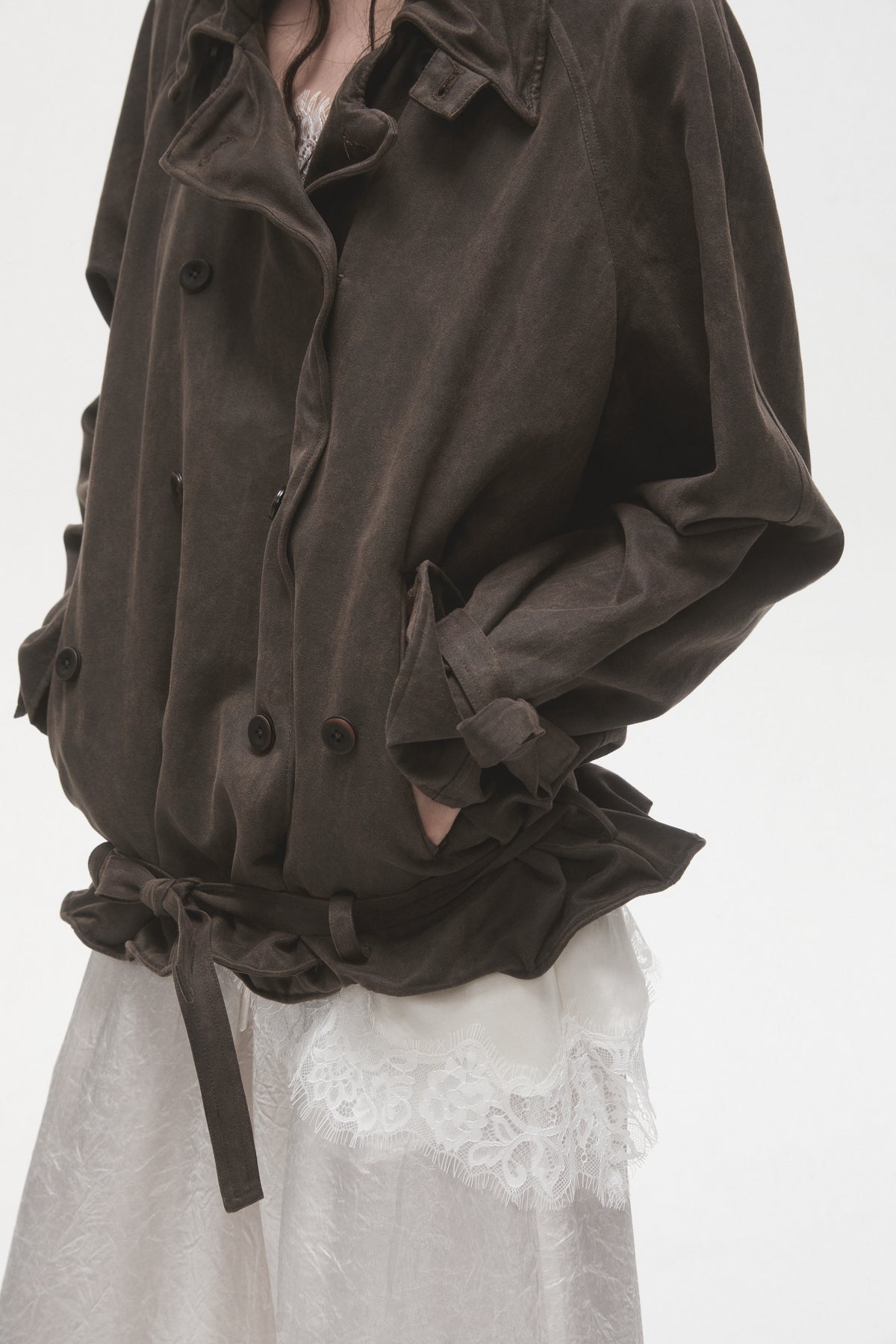 Brown Washed Waxed Jacket