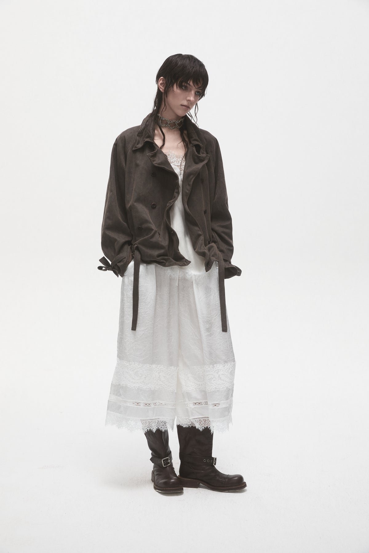 Brown Washed Waxed Jacket