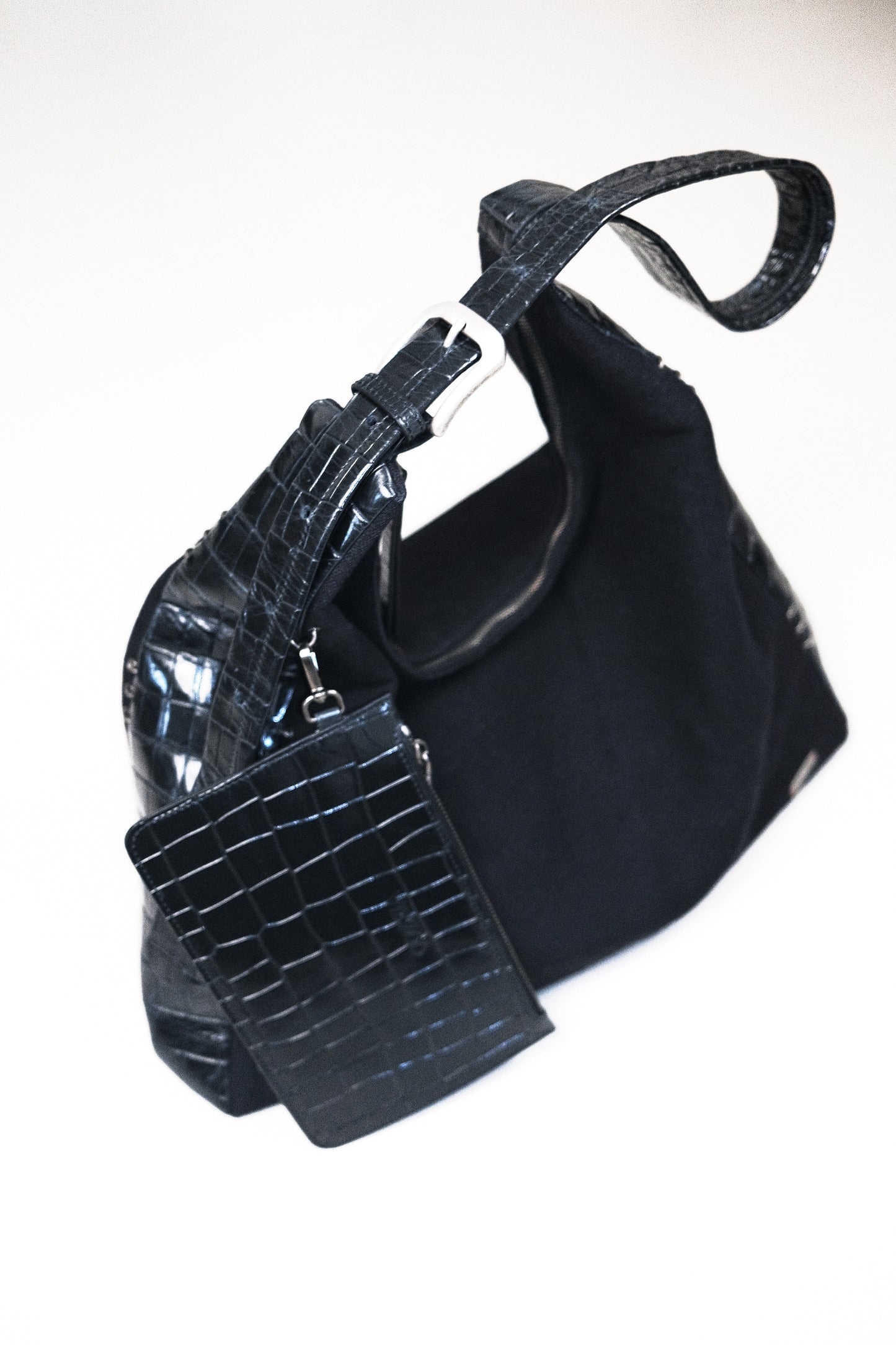 Linen-Canvas & Leather Tote Bag